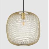 gomb forma design fuggesztek lampa e27 foglalat  arany geometrikus modern nappali etkezo.jpg